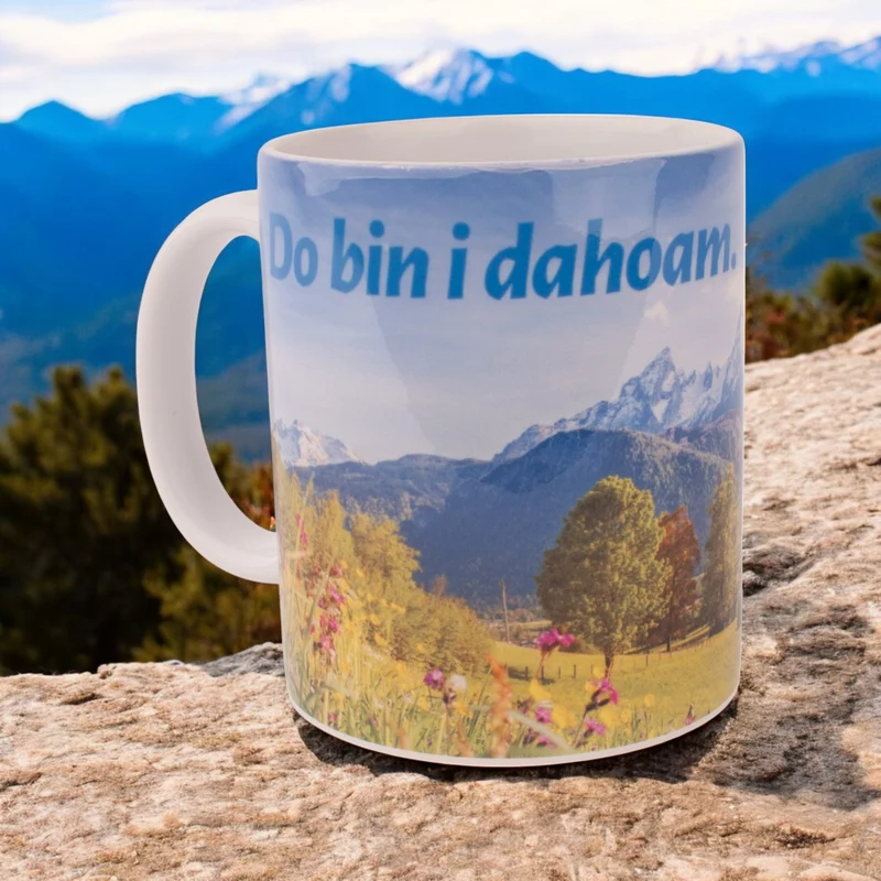 Tasse "Bayerisches Bergpanorama"