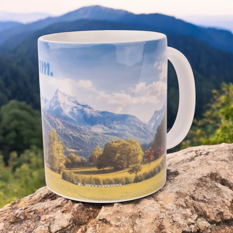 Tasse "Bayerisches Bergpanorama"