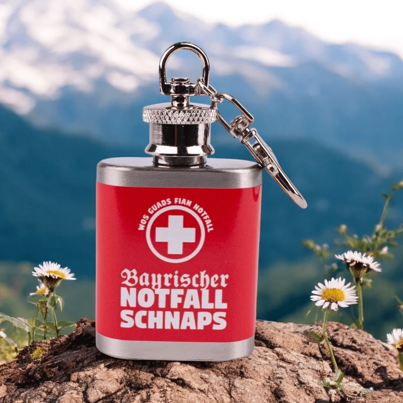 Mini-Flachmann "Erste Hilfe" 2cl