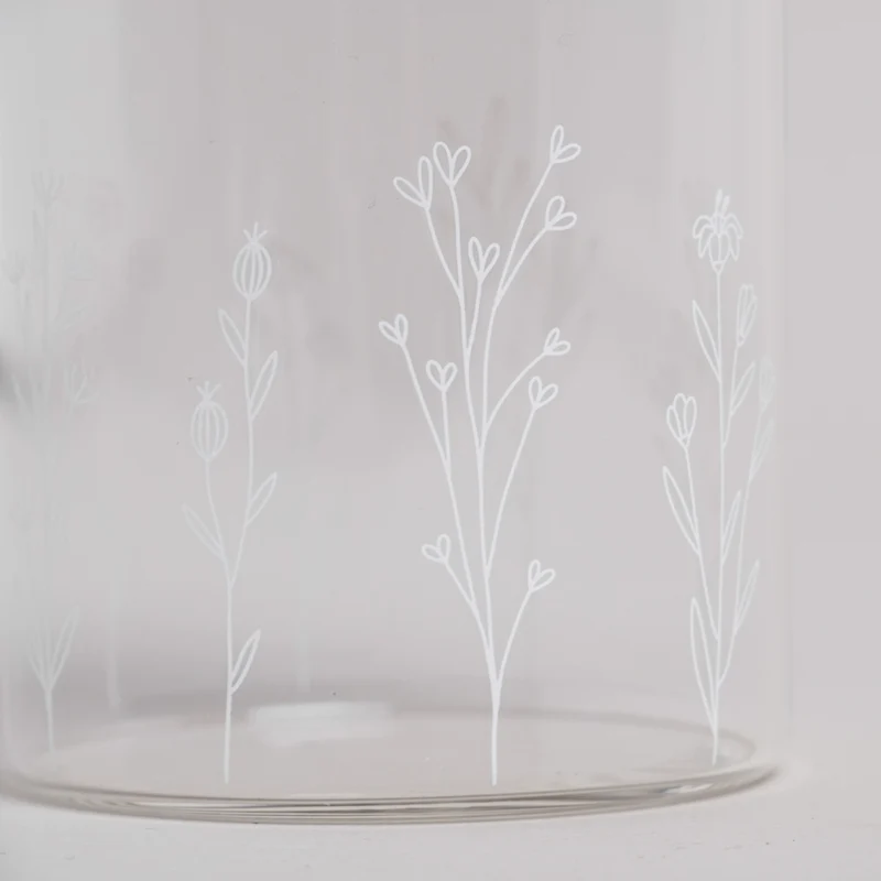 Eulenschnitt Mini Vorratsglas Blumenwiese 9 cm