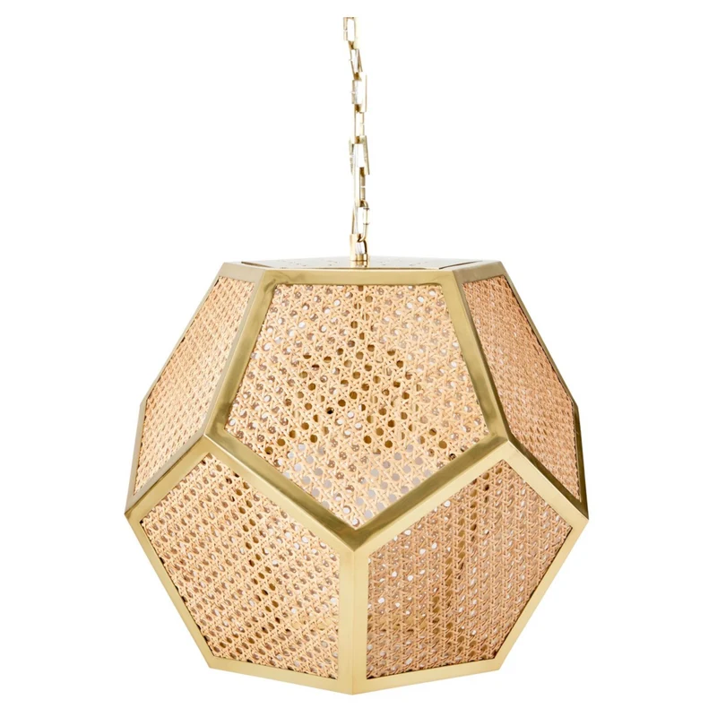 Hängeleuchte aus Messing 'BELLPORT PENDANT' gold