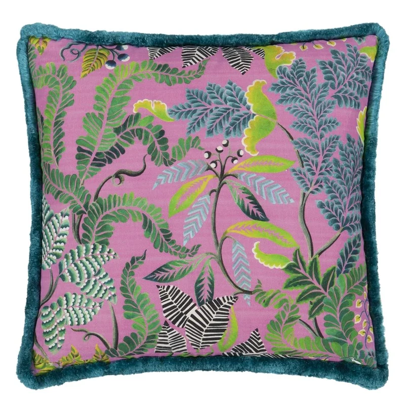 Kissen BROCART DECORATIF EMBROIDERED CERISE, 50 x 50 cm