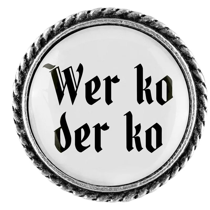 Wer ko der ko 25mm // schlicht