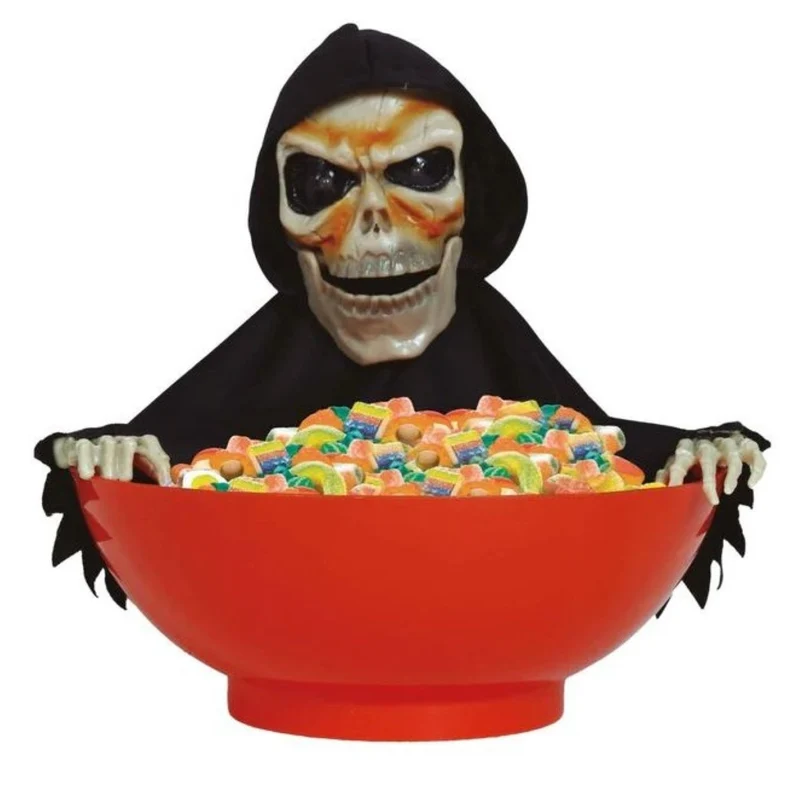 Halloween Schüssel "Skelett" Animiert | 24x23 cm