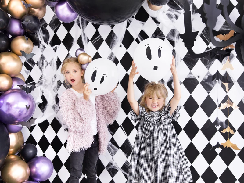 Luftballon Set "UV Halloween Geister" | Ø27 cm - 3Stk.