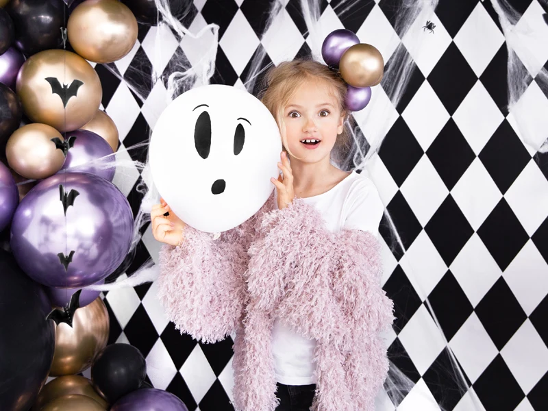 Luftballon Set "UV Halloween Geister" | Ø27 cm - 3Stk.