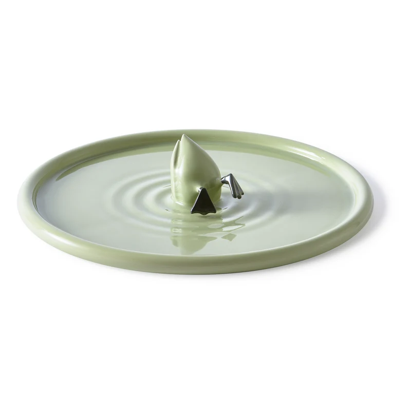 Keramikteller DIVING DUCK Plate grün