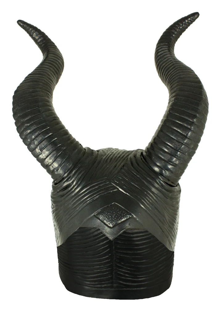 Haube mit Hörnern Dunkle Fee - Schwarz