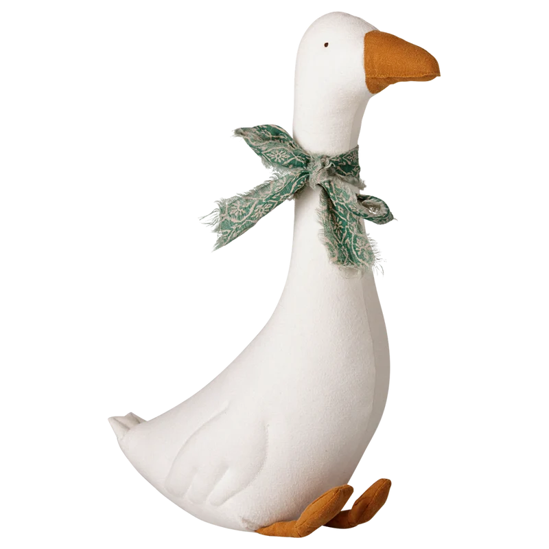 Maileg GANS weiß ca. 40 cm Stofftier Weihnachtsgans Landhausdeko