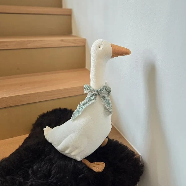 Maileg GANS weiß ca. 40 cm Stofftier Weihnachtsgans Landhausdeko