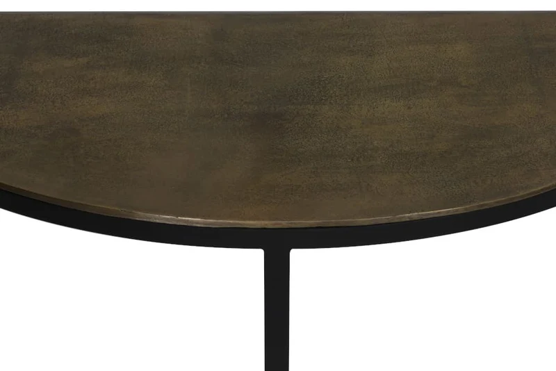Konsolentisch PETO bronze/schwarz 100x42x76cm
