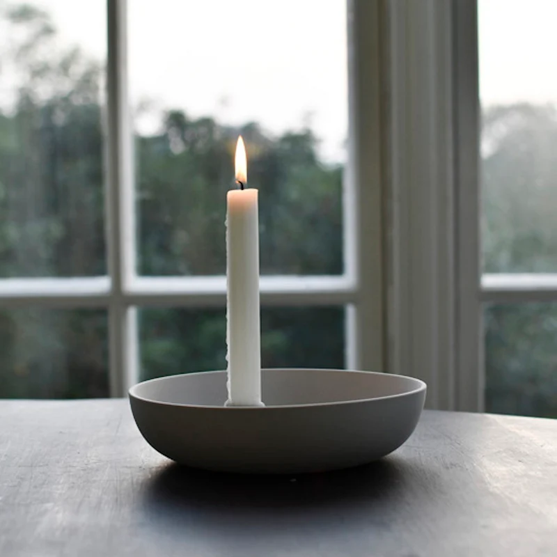 Storefactory LIDATORP Kerzenhalter light grey L