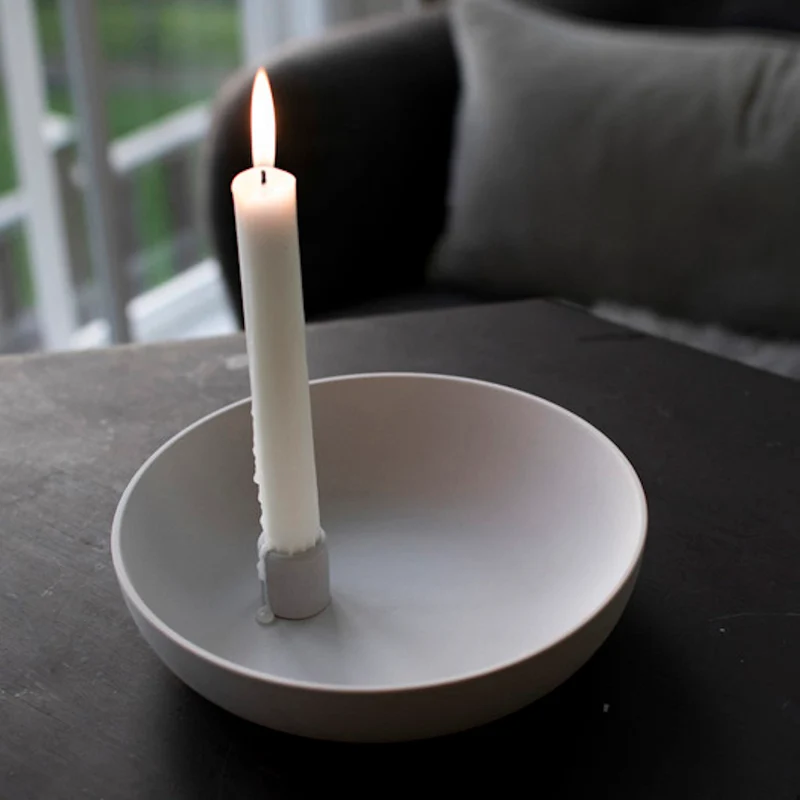 Storefactory LIDATORP Kerzenhalter light grey L