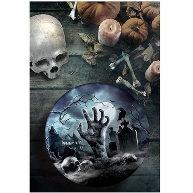 Halloween "Friedhof" | Kunststoff Schüssel 27x9 cm
