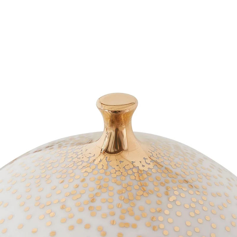 Box GILDED EVE in weiß, gold von Jonathan Adler