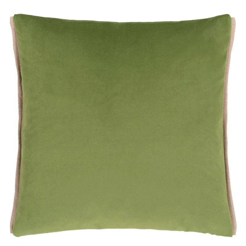 Kissen VELLUTO EMERALD, Velvet + Leinen, 50 x 50 cm