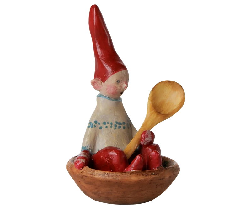 Maileg PETIT NOEL No. 24 ca. 8,5 cm Wichtel Weihnachtsdekoration | Sammlerstück