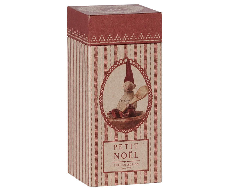 Maileg PETIT NOEL No. 24 ca. 8,5 cm Wichtel Weihnachtsdekoration | Sammlerstück