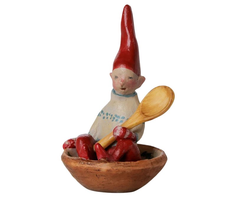 Maileg PETIT NOEL No. 24 ca. 8,5 cm Wichtel Weihnachtsdekoration | Sammlerstück