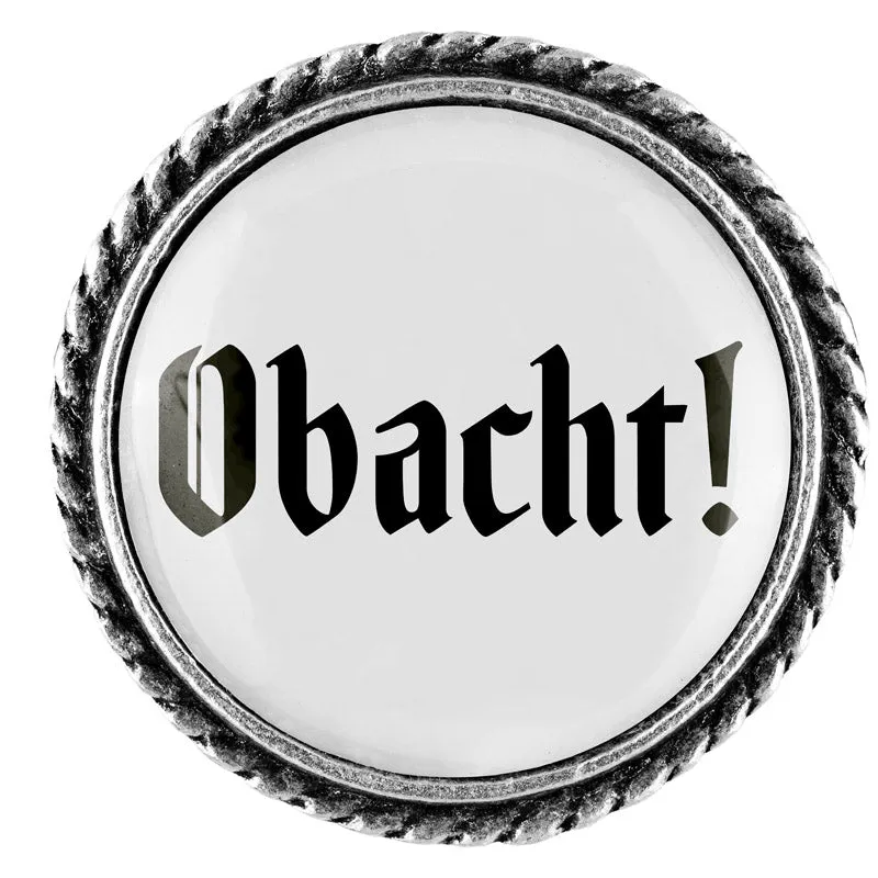 Obacht! 25mm // schlicht