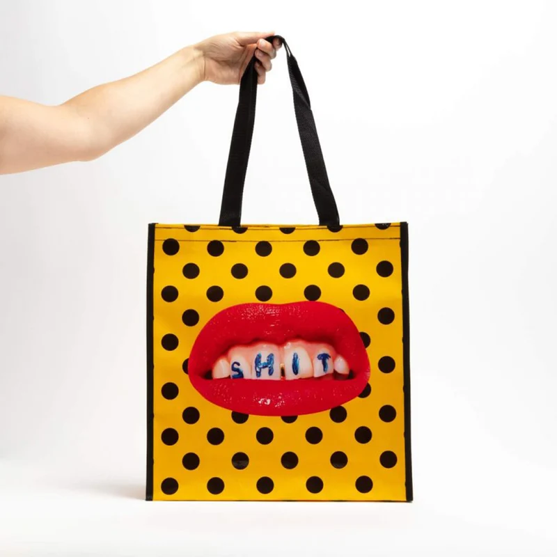 Shopper Bag SHIT für den Alltag und am Strand