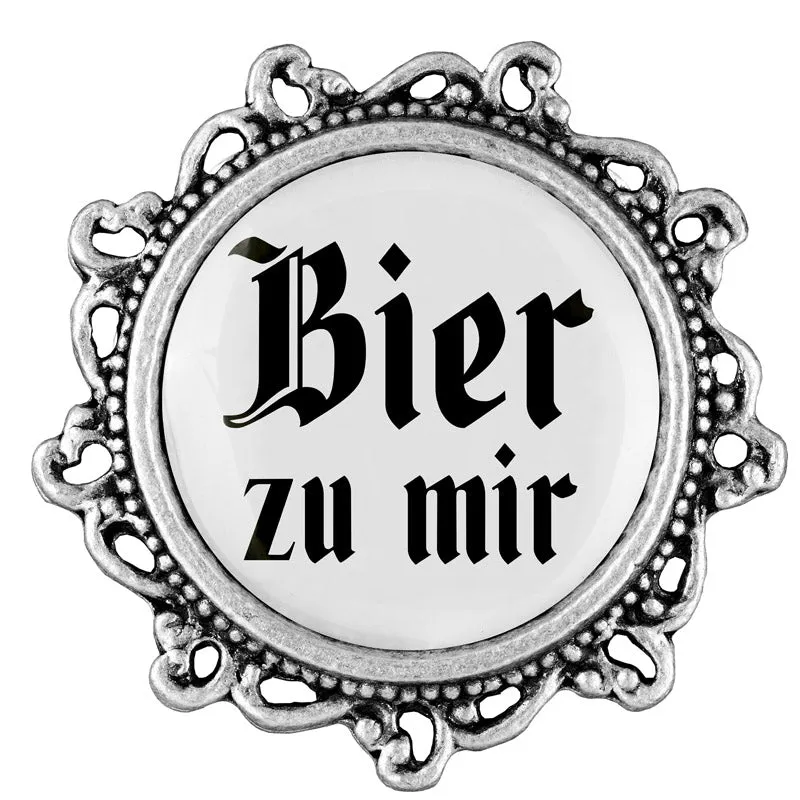 Bier zu mir 20mm // verziert