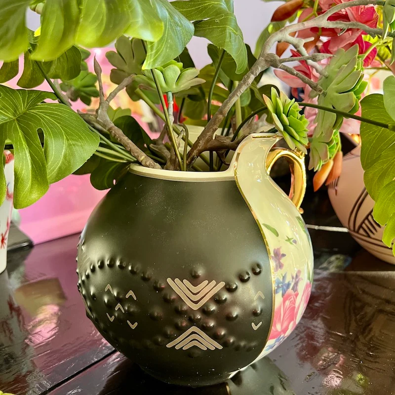 Vase Hybrid LIFE Ø19,5x18,5cm