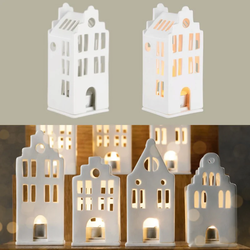 Räder ZUHAUSE Mini Lichthäuser Grachtenhaus