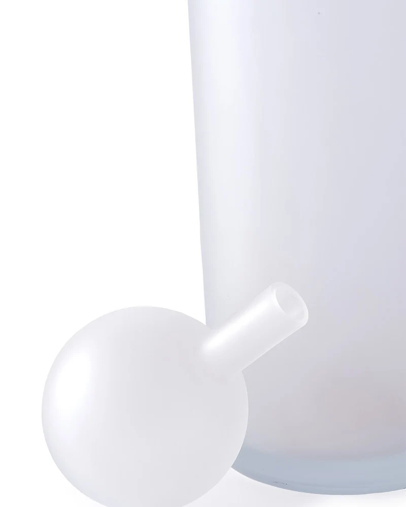 Deko Glasflaschen BUBBLES AND BOTTLES matt