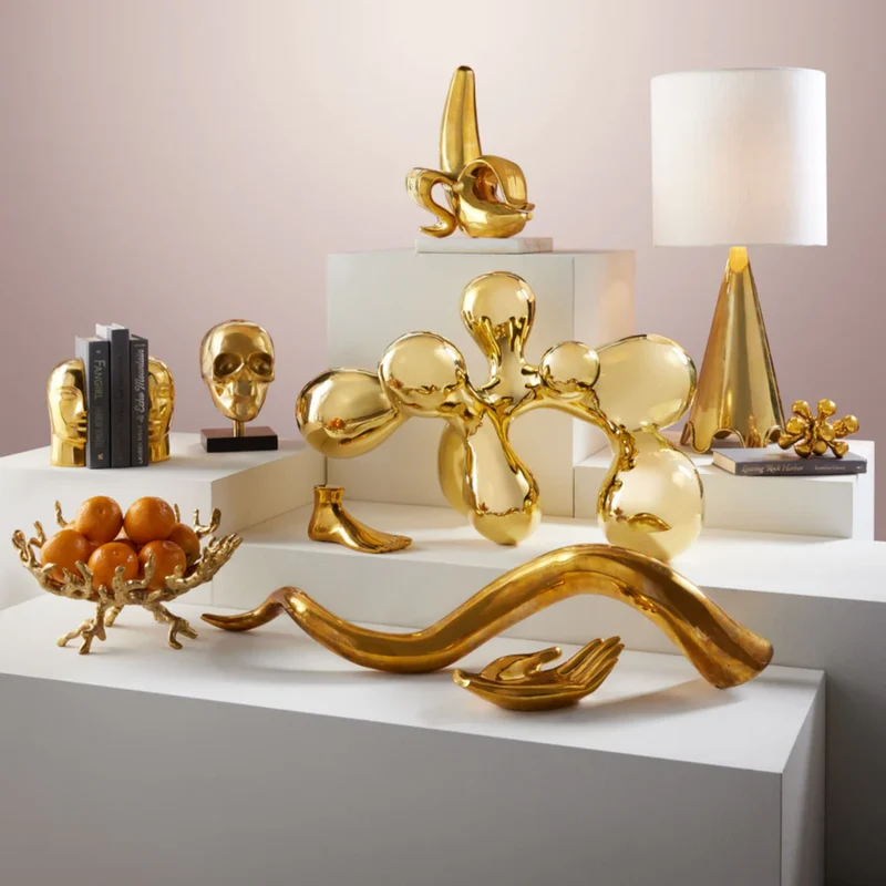 BRASS CORAL Obstschale