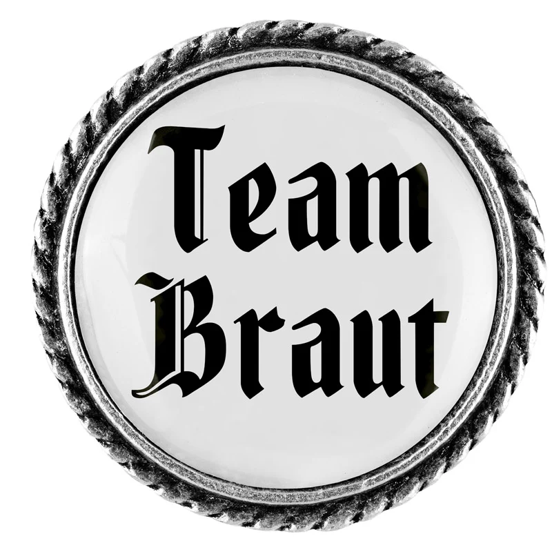 Team Braut 25mm // schlicht