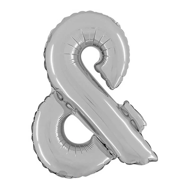 14"/Ø36cm Buchstabe silber | &