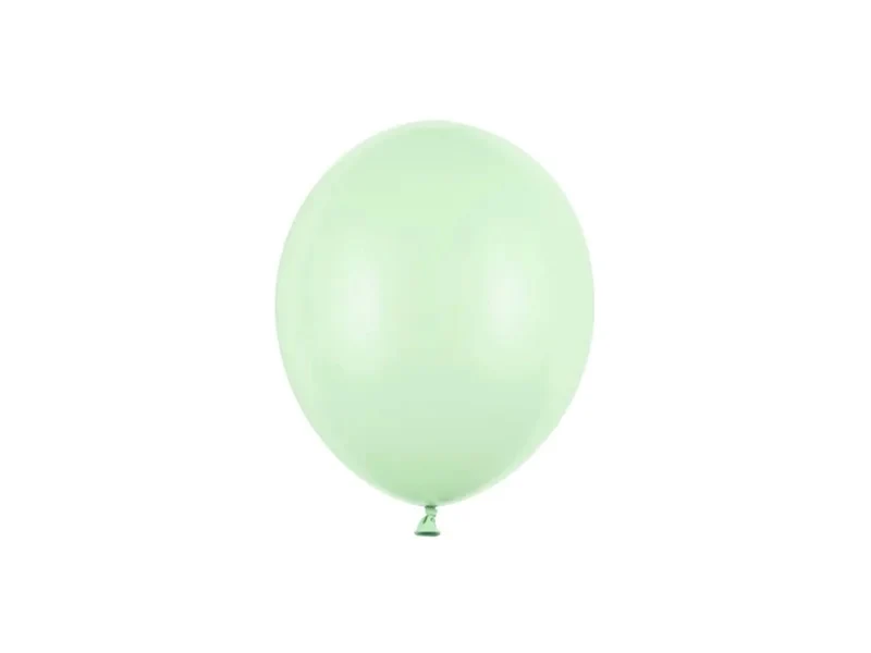 100 Stk. Luftballon Ø12cm "Uni Pastell" | Pistachio