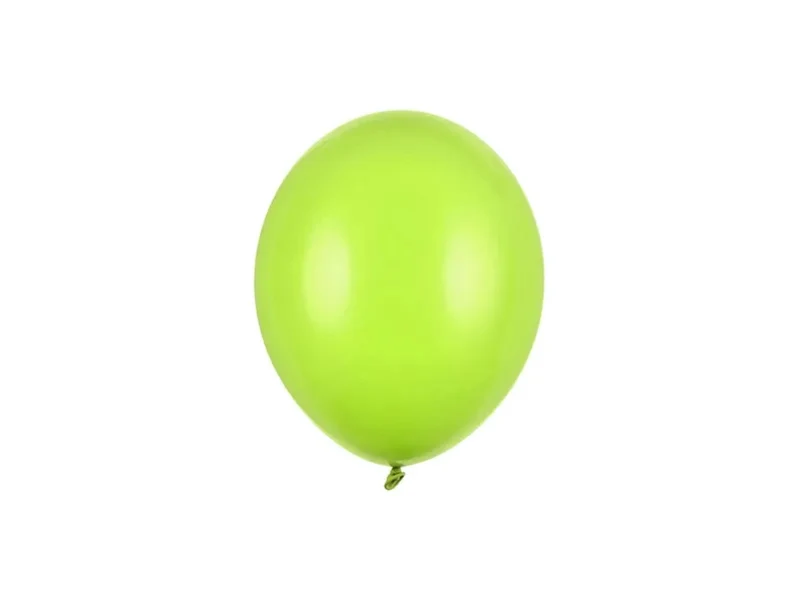 100 Stk. Luftballon Ø12cm "Uni Pastell" | Lime Green