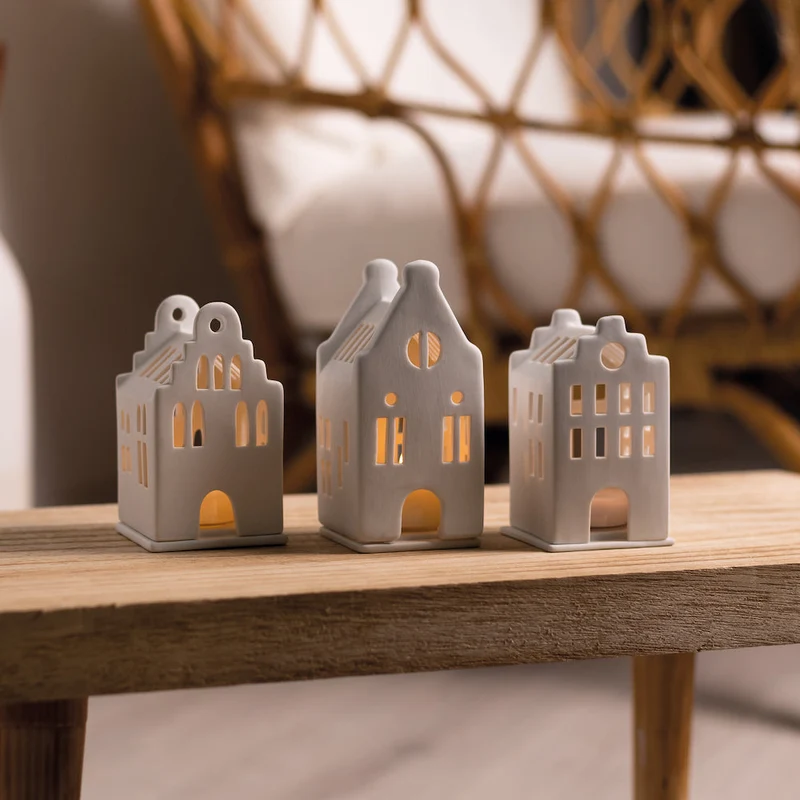 Räder ZUHAUSE Mini Lichthäuser Herrenhaus