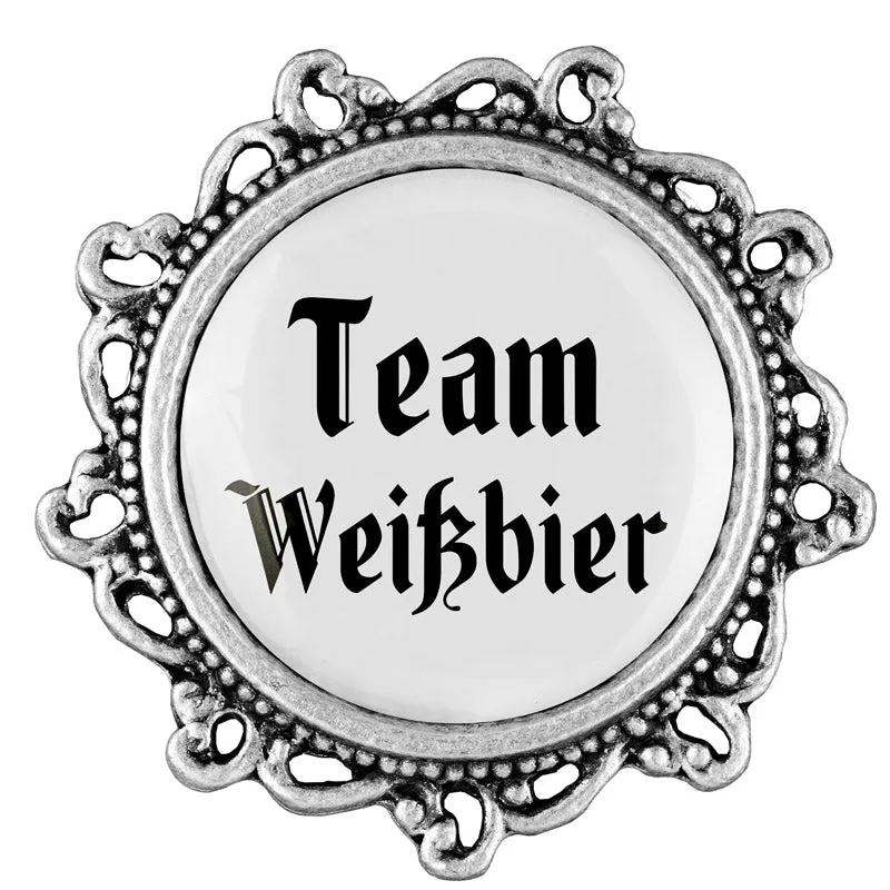 Team Weißbier 20mm // verziert