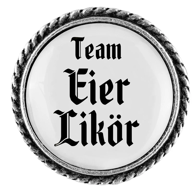 Team Eierlikör 25mm // schlicht
