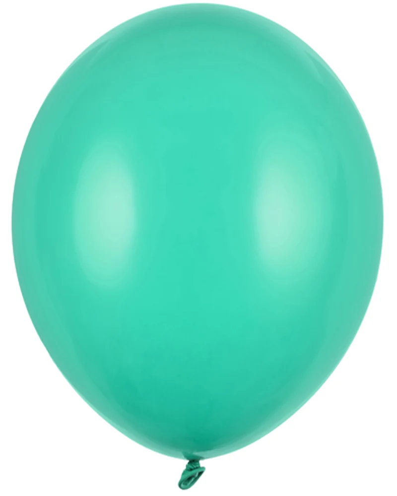 10 Stk. Luftballon Ø30cm "Uni Pastell" | Türkis