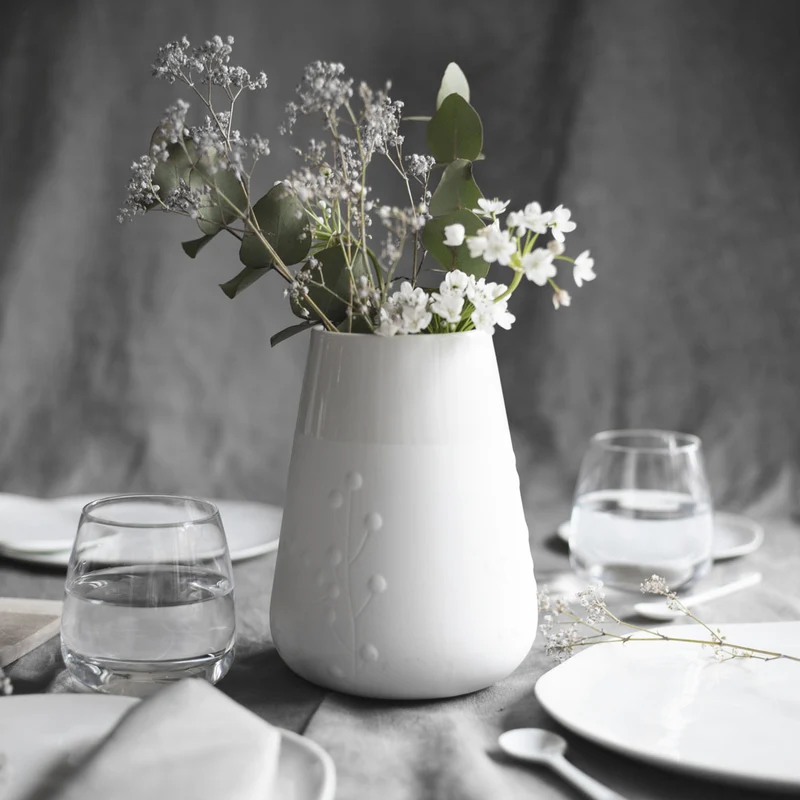 Räder Poesie Porzellanvase Pflanze
