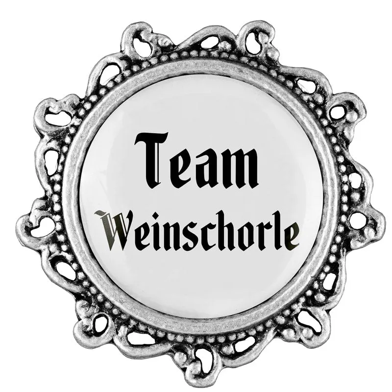 Team Weinschorle 20mm // verziert