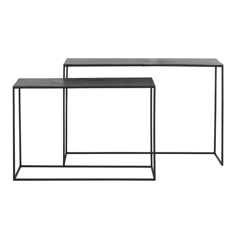 Konsolentisch BOCA 2er-Set schwarz