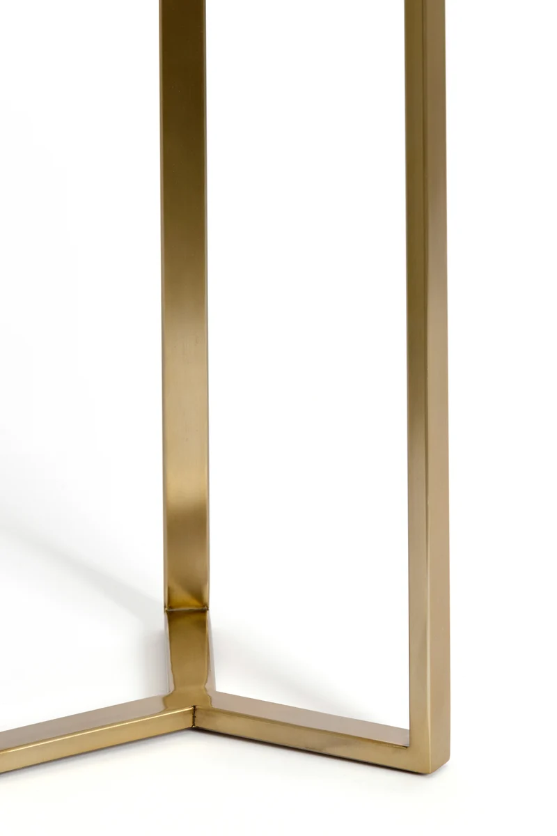 Säule RETIRO gold Glas Ø40x101cm