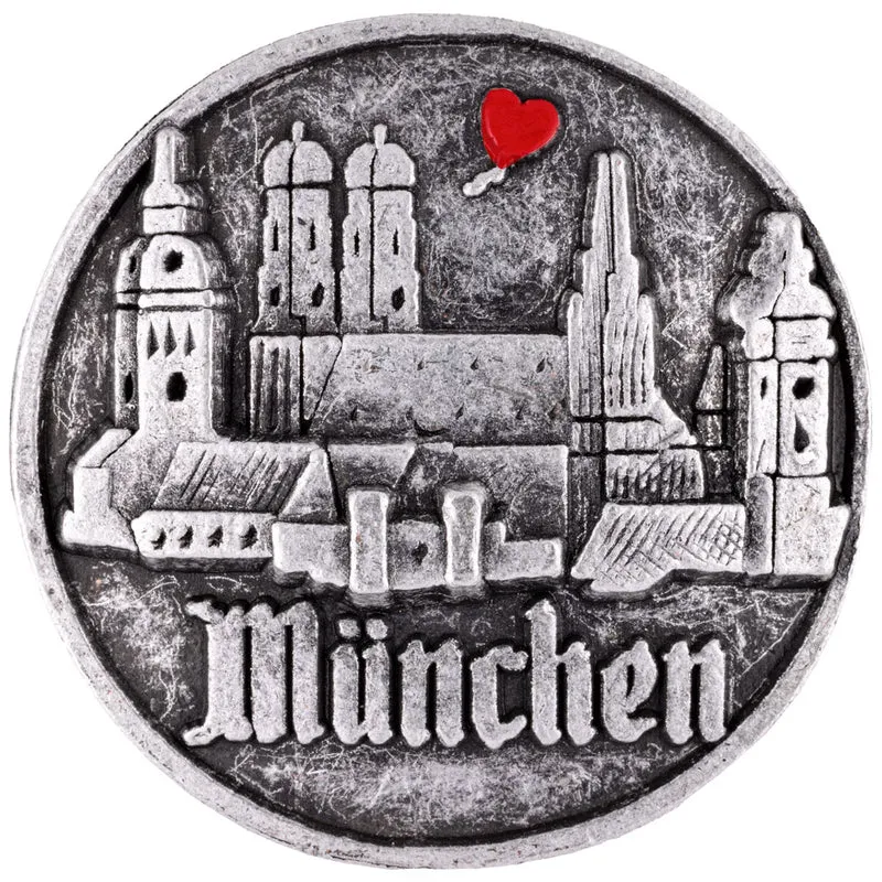 Ein Herz für München Tradition (rot)