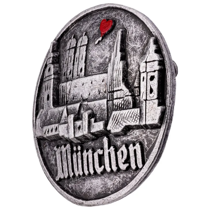 Ein Herz für München Tradition (rot)