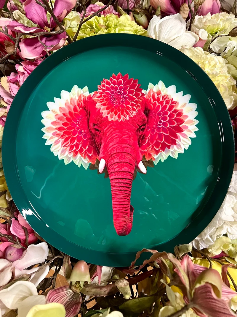 Tablett PACHIIII - pink Elefant