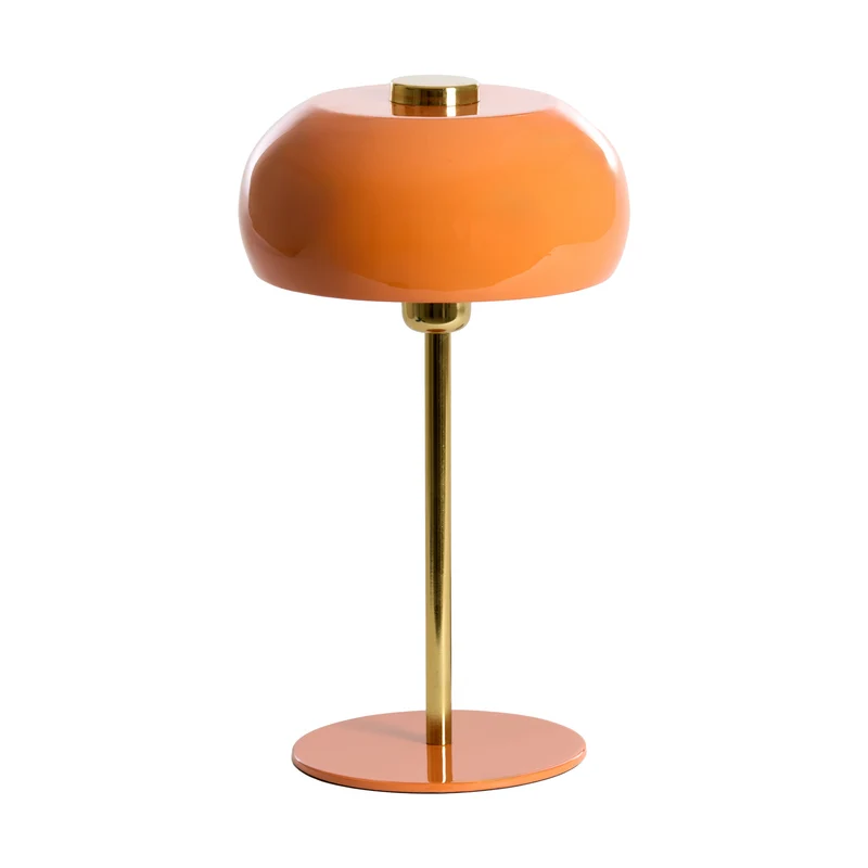 Tischleuchte SURIN orange/gold Ø23x40 cm