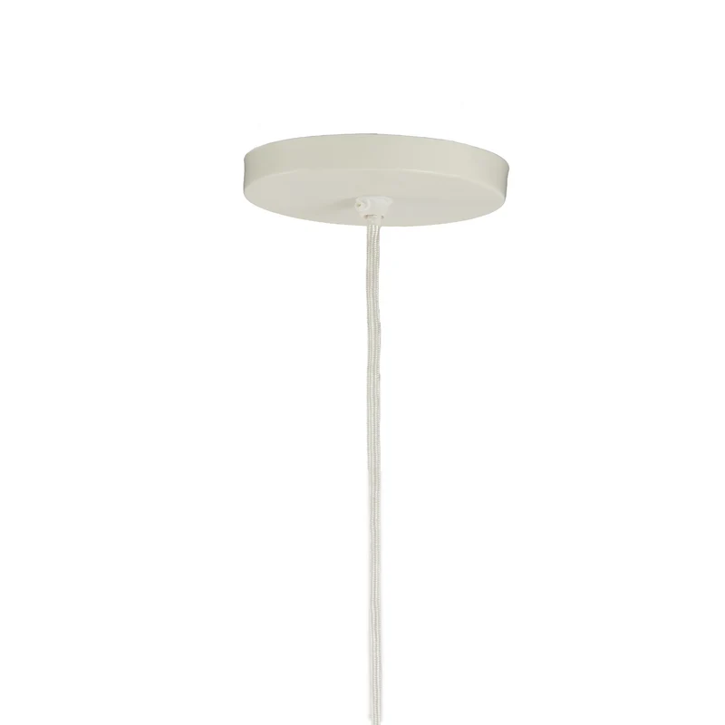 Hängeleuchte KOZANA in blau/creme Ø36x43 cm