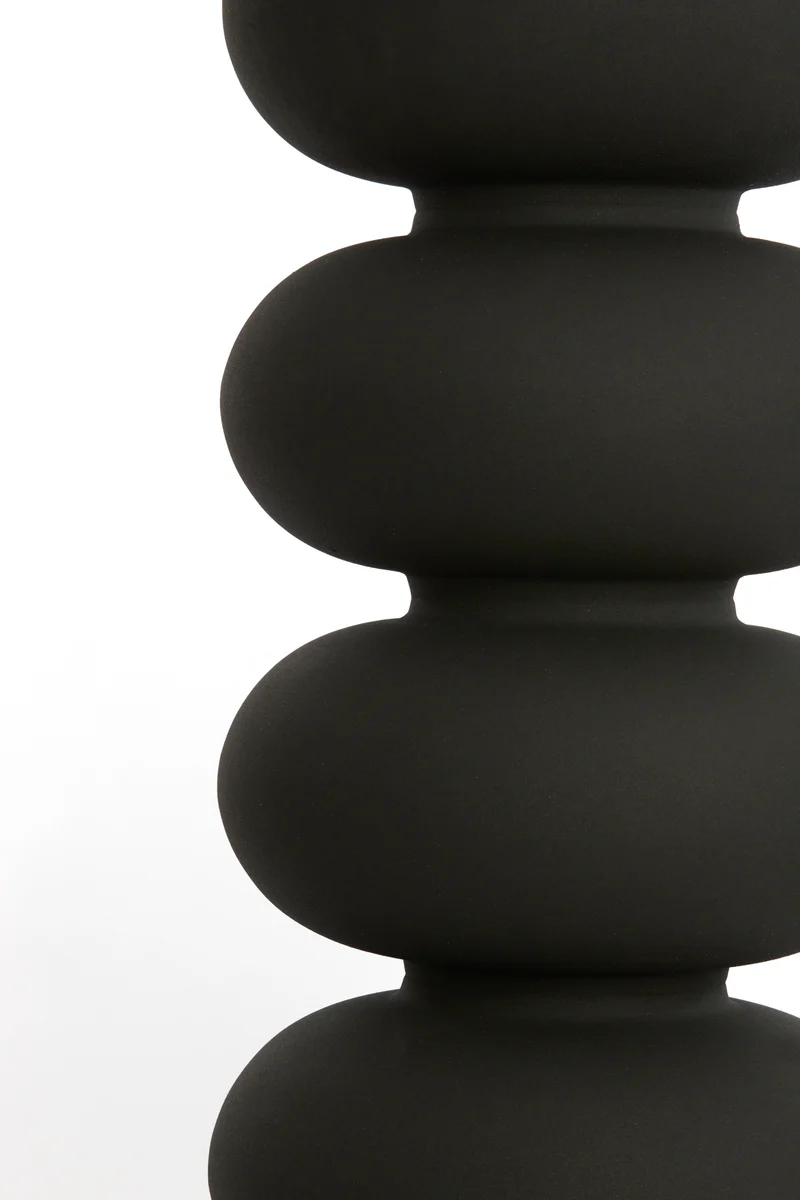 Säule KOBODO matt schwarz Ø35x100 cm