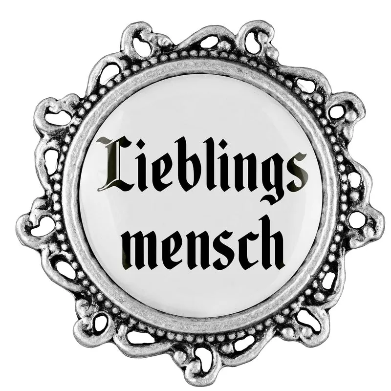 Lieblingsmensch 20mm // verziert