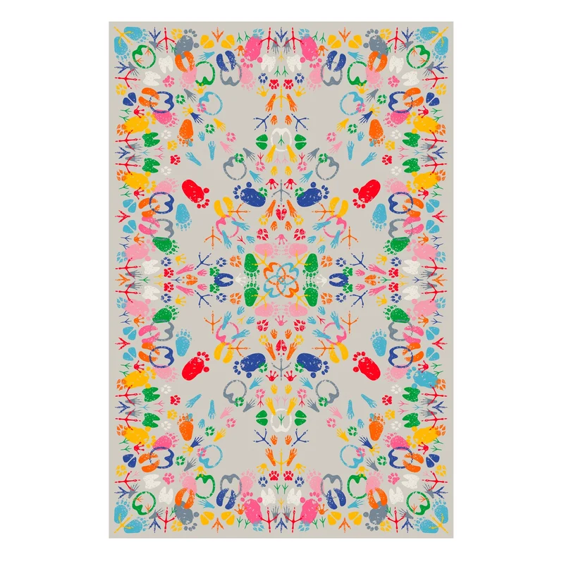 Teppich "Let's Dance Animal Traces Light" 200 x 300 cm